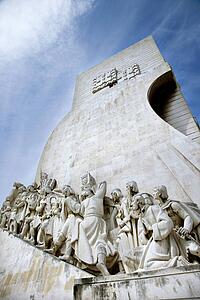 Monument to the Discoveries in Lisbon, Portugal.