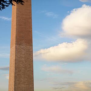 Washington Monument in Washington, D. C., USA.