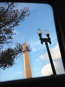 Washington Monument in Washington D. C.