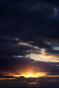 Sunrise in Haleakala National Park in Maui, Hawaii.