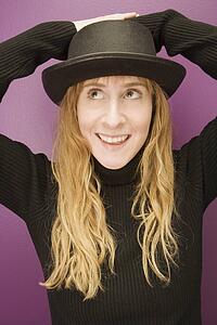 Woman wearing a hat