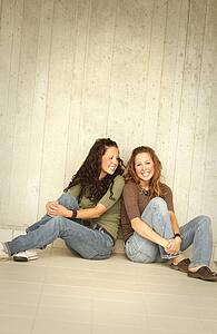 Twin sisters