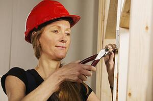 Woman at work