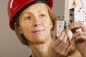 Female electrician