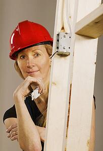 Woman at work