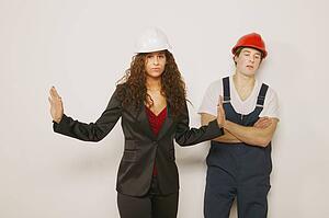 Supervisor and tradesman