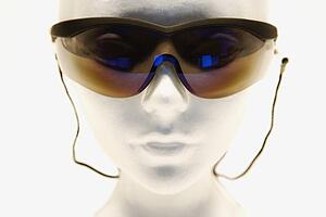 Mannequin wearing sunglasses