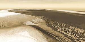 Chasma Boreale, Mars polar icecap 