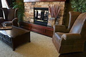 Interior of a living room