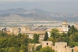 The Alhambra in Granada, Spain