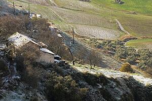 Deserted farmhouse in Ronda, Spain