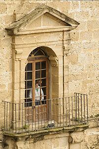 Couple in Ronda in Málaga, Spain