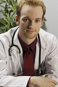 Portrait of a male doctor