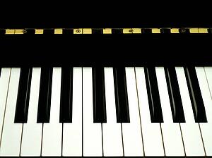 Piano keys 