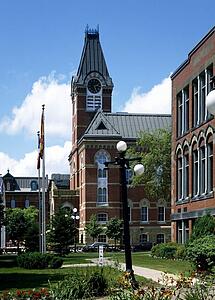 Official buildings, Fredericton, New Brunswick