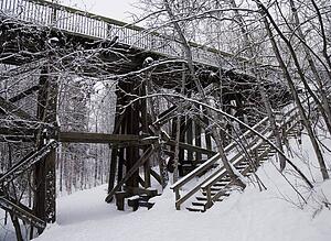 Snowy Bridge