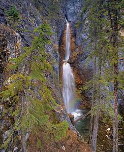 Silverton Waterfalls Banff National park, Alberta, Canada 