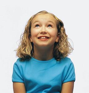 Portrait of smiling girl