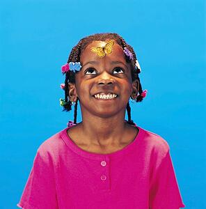 Portrait of smiling girl