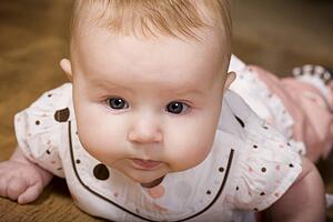 Baby looking at you