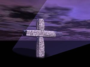 Computer generated cross