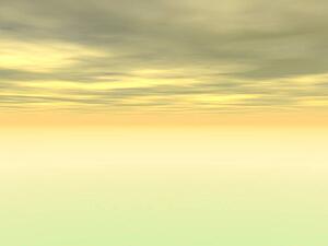 computer generated horizon