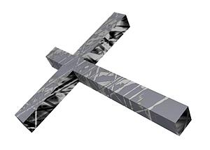 computer generated cross