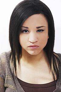 Serious teenager girl
