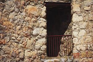 Stone entrance