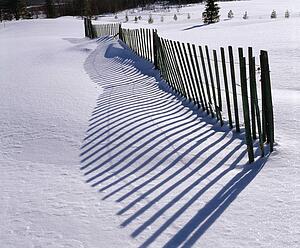 Snow fence