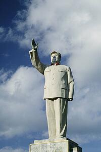 Statue of Mao Zedong in Kunming, China