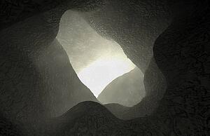 Grey abstract design in detail