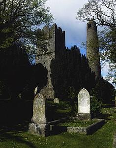 Round Tower, Swords, Dublin, Ireland