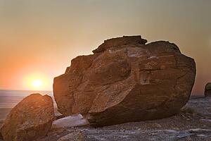 Sunset at Red Rock Coulee, Canada 