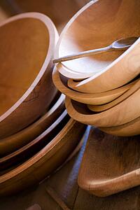 Wooden bowls