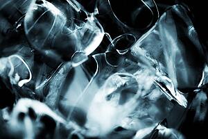 Black and white abstract