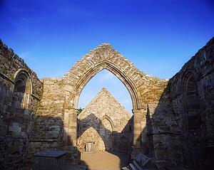 Ancient Abbey, Ardmore, Co Waterford, 12th Century, Ireland