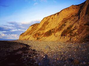 Sea cliffs, Dunany Point, Co Louth, Ireland