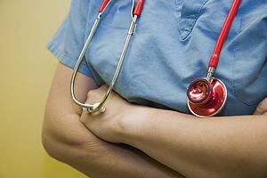 Doctor with stethoscope