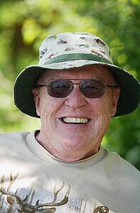 Senior man smiling