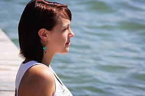 Profile of a woman 