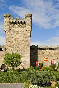 14th Century Castle of Oropesa, Toledo, Castilla-La Mancha, Spain 