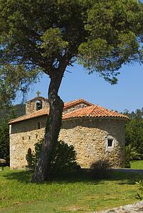 12th Century Ermita, San Román de Escalante, Cantabria, Spain 