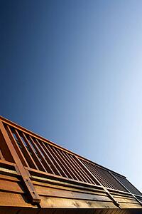 Wood deck
