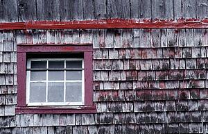 Old barn window