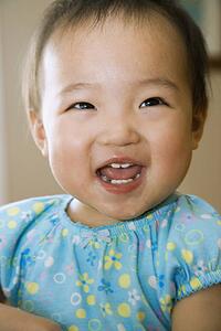 Portrait of happy baby 