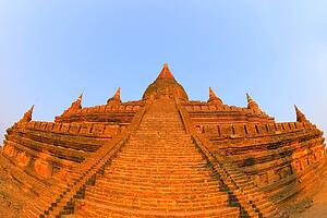 Stupa temple in Bagan, Myanmar