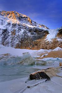 Angel Glacier, Mount Edith Cavell, Jasper National Park, Alberta, Canada