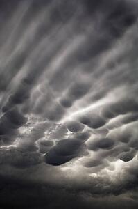 Bubbly storm clouds