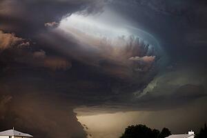 Storm clouds